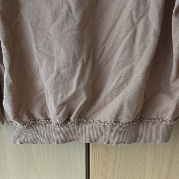 Urban Outfitters Tan, Distressed Palmistry Graphic Hoodie, Celestial, M, GUC - Picture 9 of 13